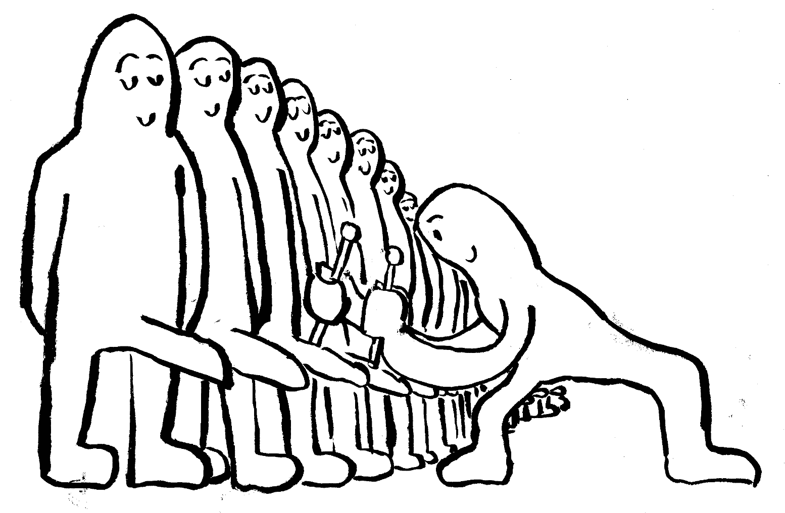 Penis Marimba instrument music phallus dick cock