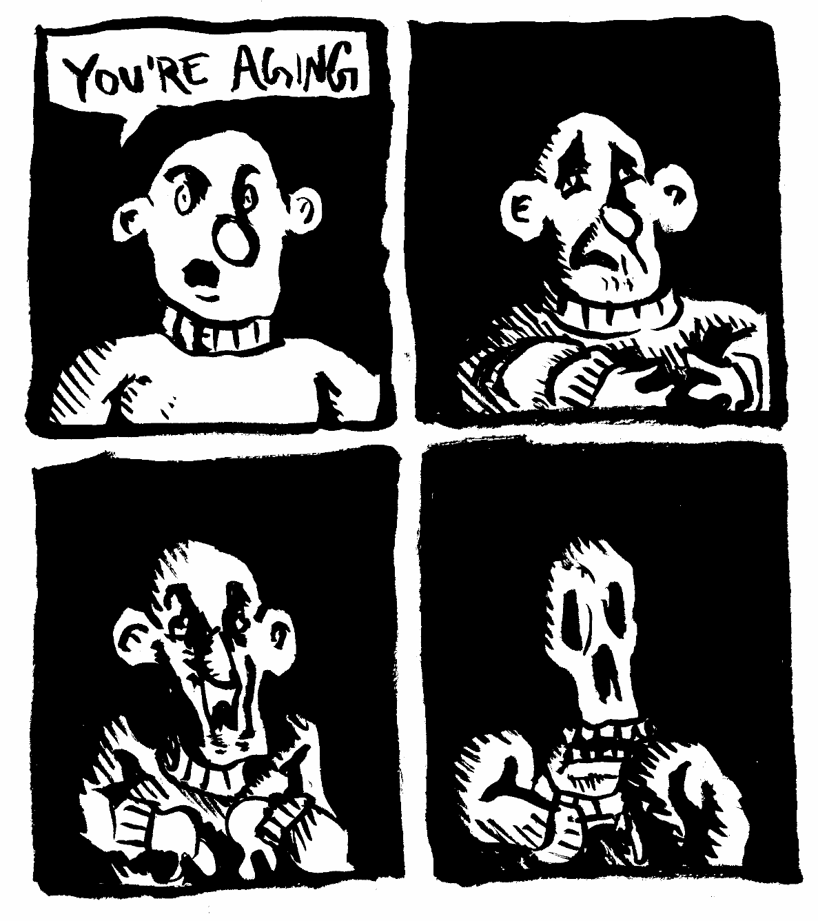 decrepit old wasting away death elderly ancient time