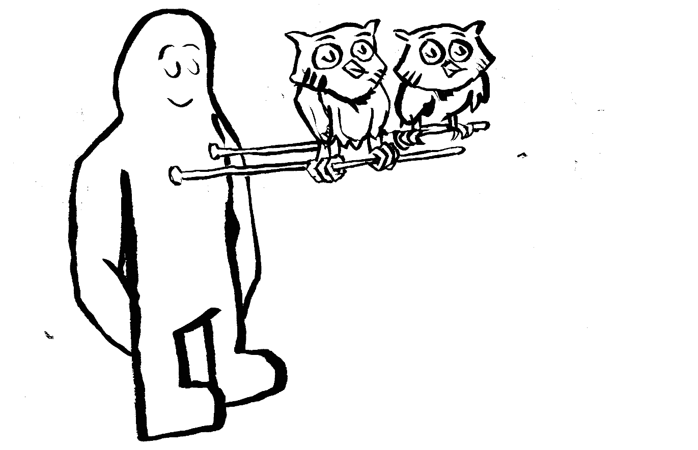 Tit owls nipples hard bird kink