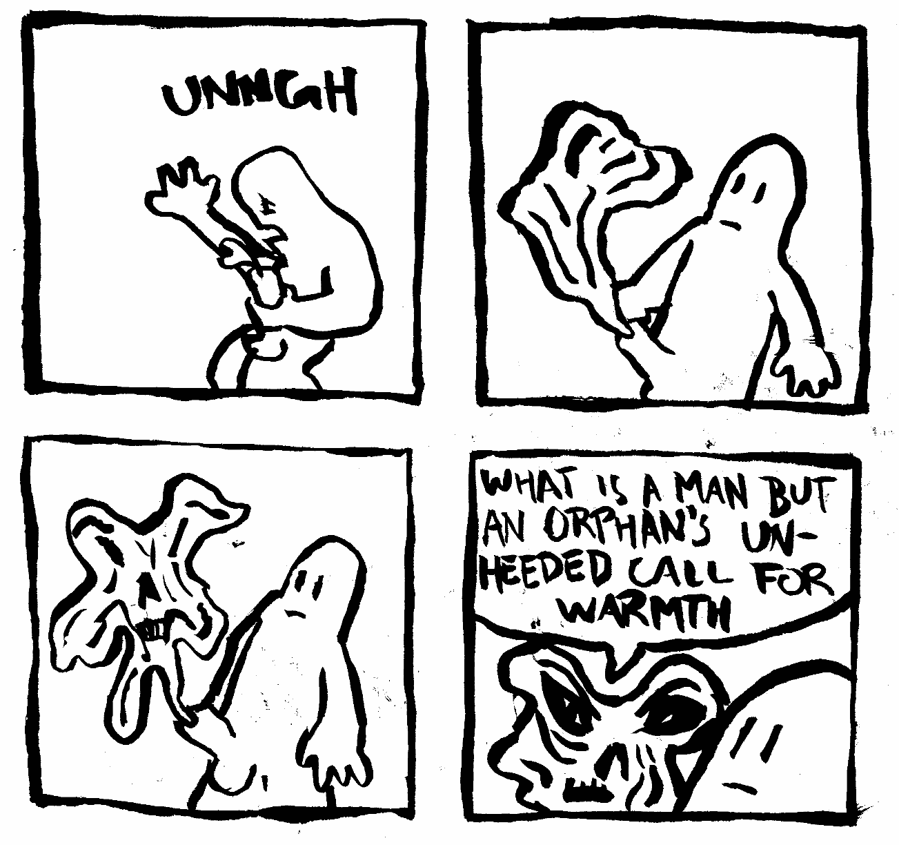 Orphans unheeded call for warmth man cum penis semen 