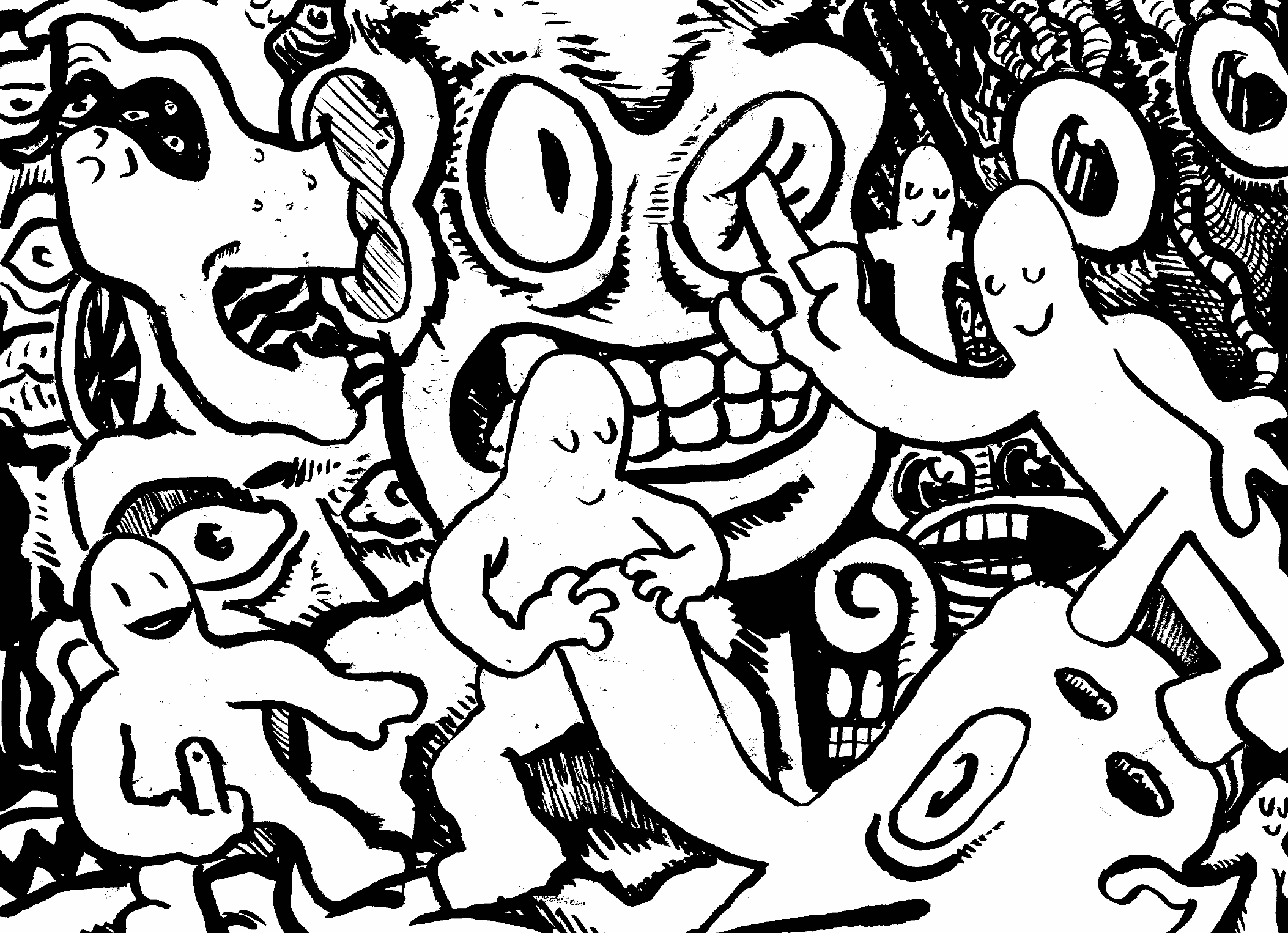 cock daydream penis abstract art