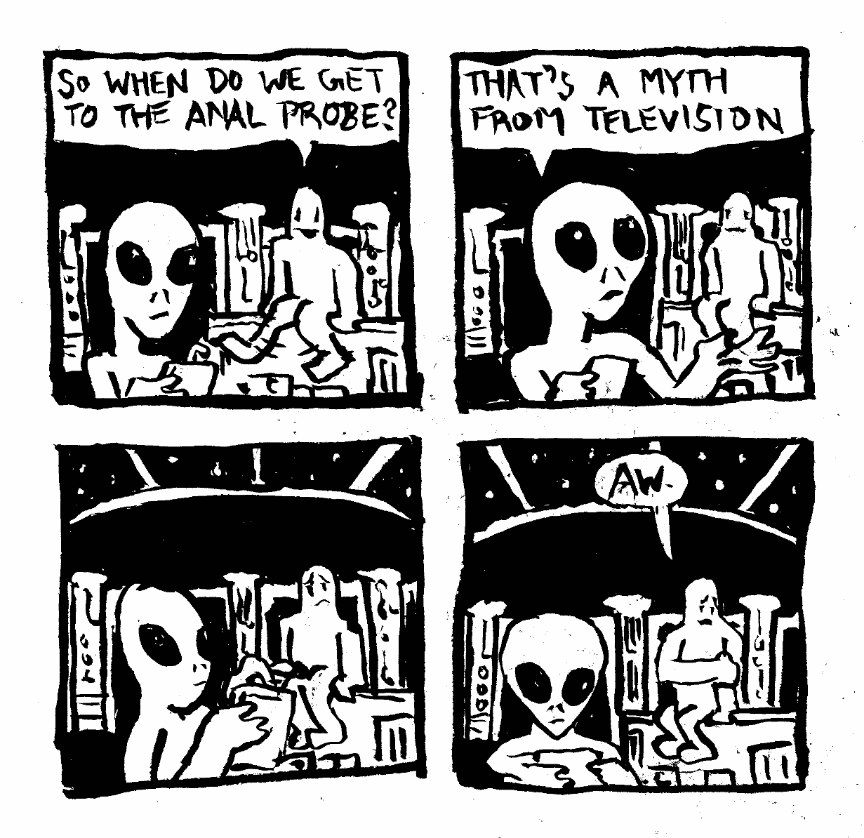 Alien Myth Television anus abduction extra terrestrial ufo uav i want to believe