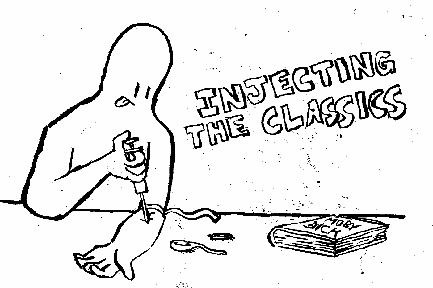Injecting moby dick iv drugs learning books