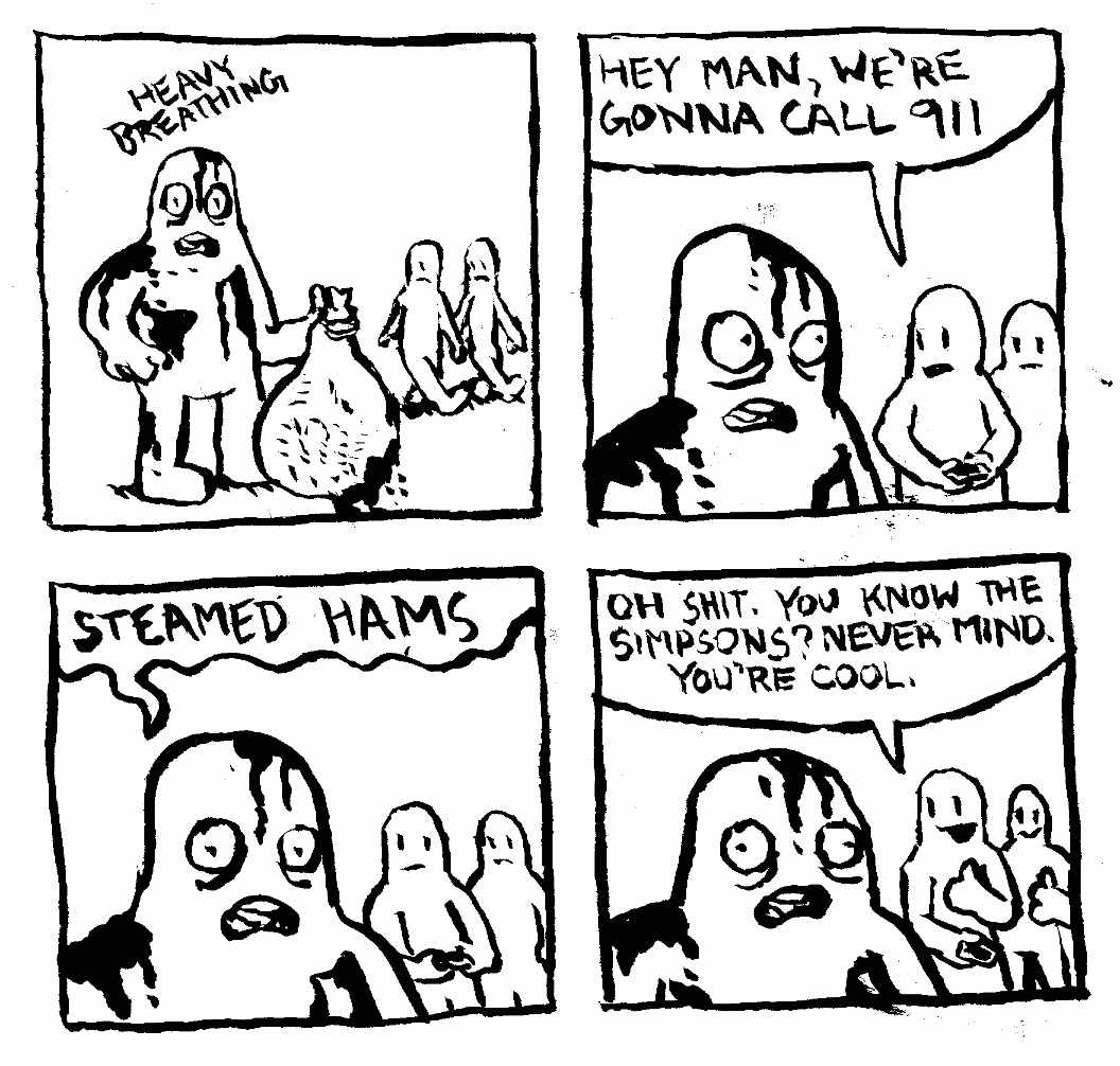 Steamed Hams Simpsons cool principal skinner superintendent chalmers krusty burgers