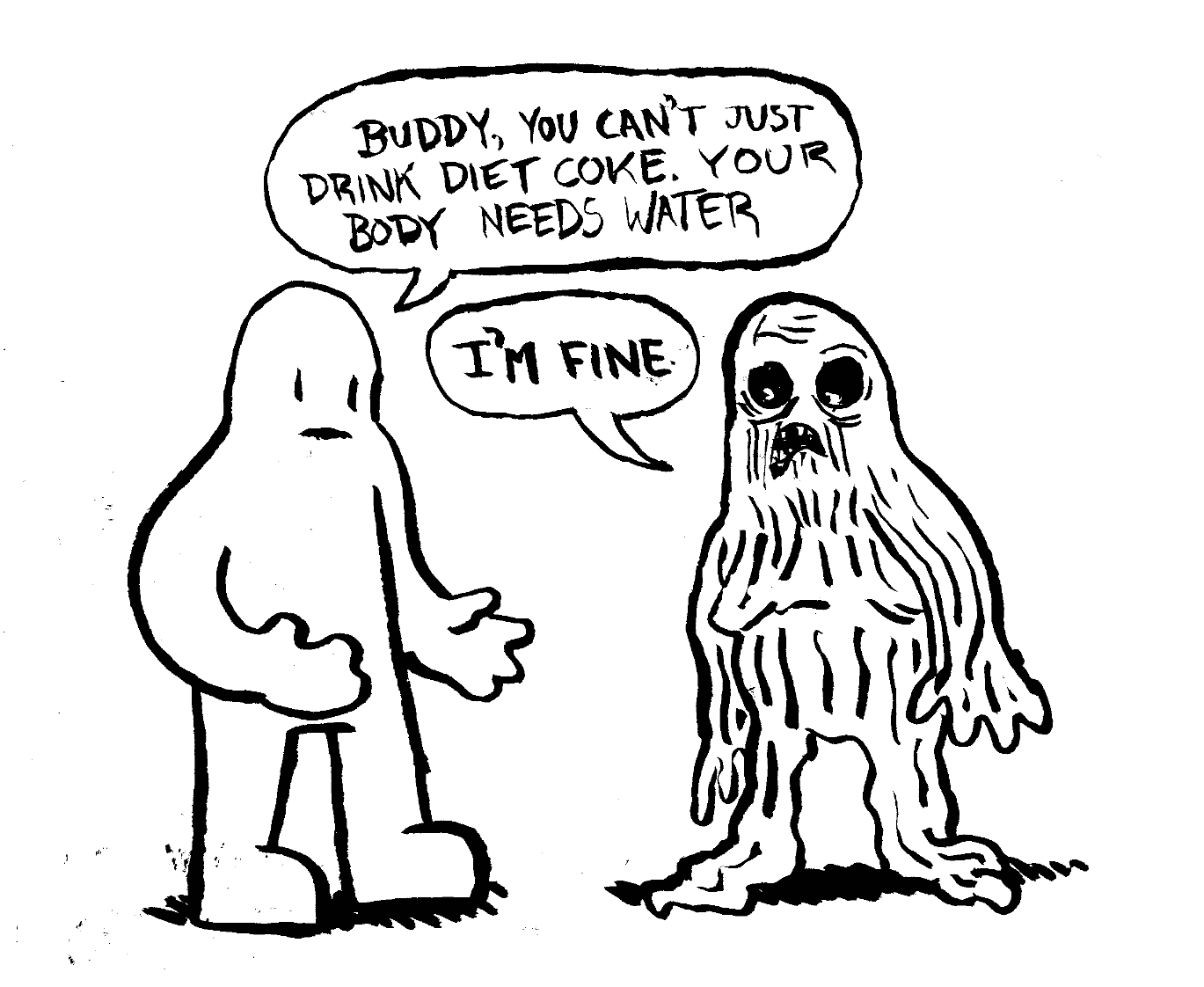 dehydrated body needs water fine dried out husk