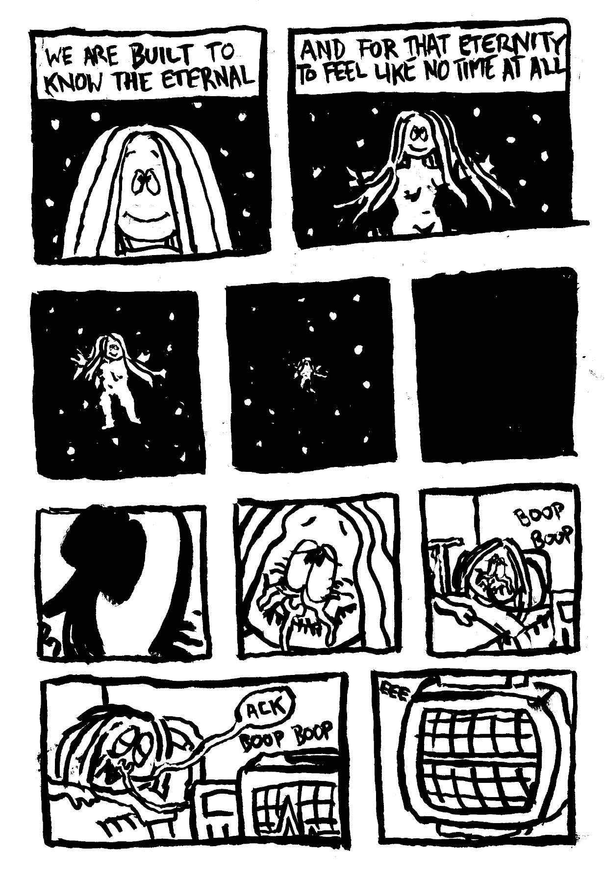 cathy comics guisewite ack chemicals and memories the universe afterlife kingdom of heaven eternity