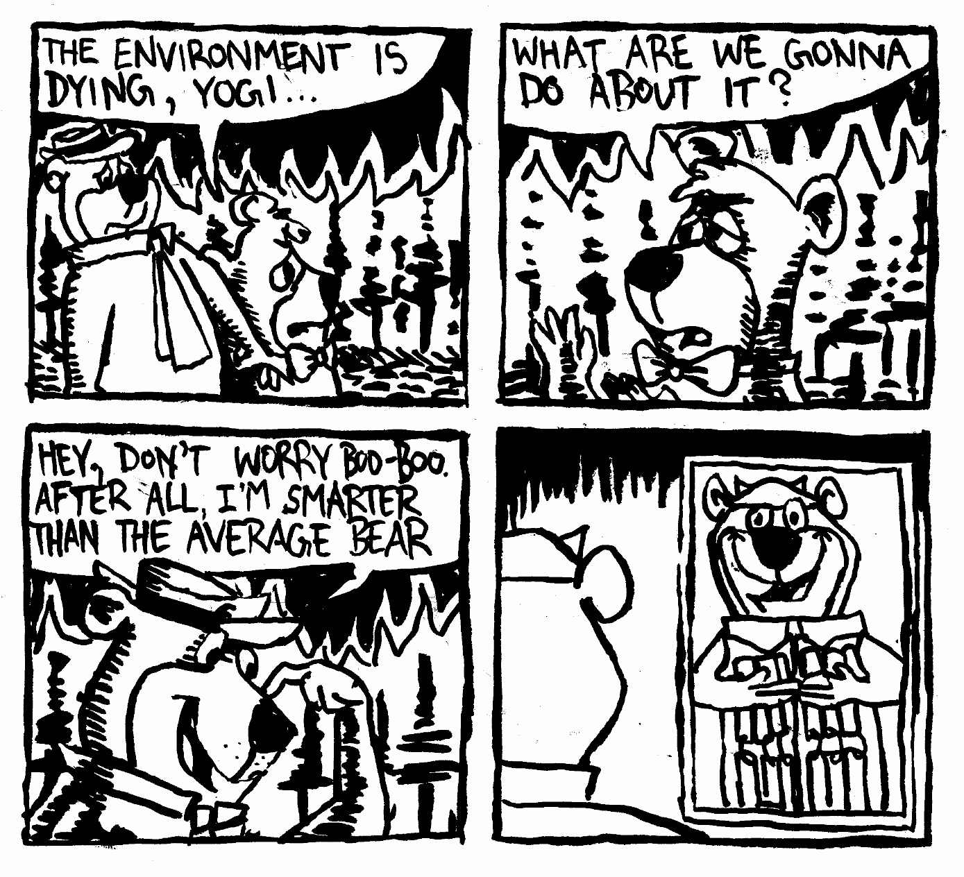 bear boo jellystone national park first paul schrader ethan hawke environment is dying terrorism